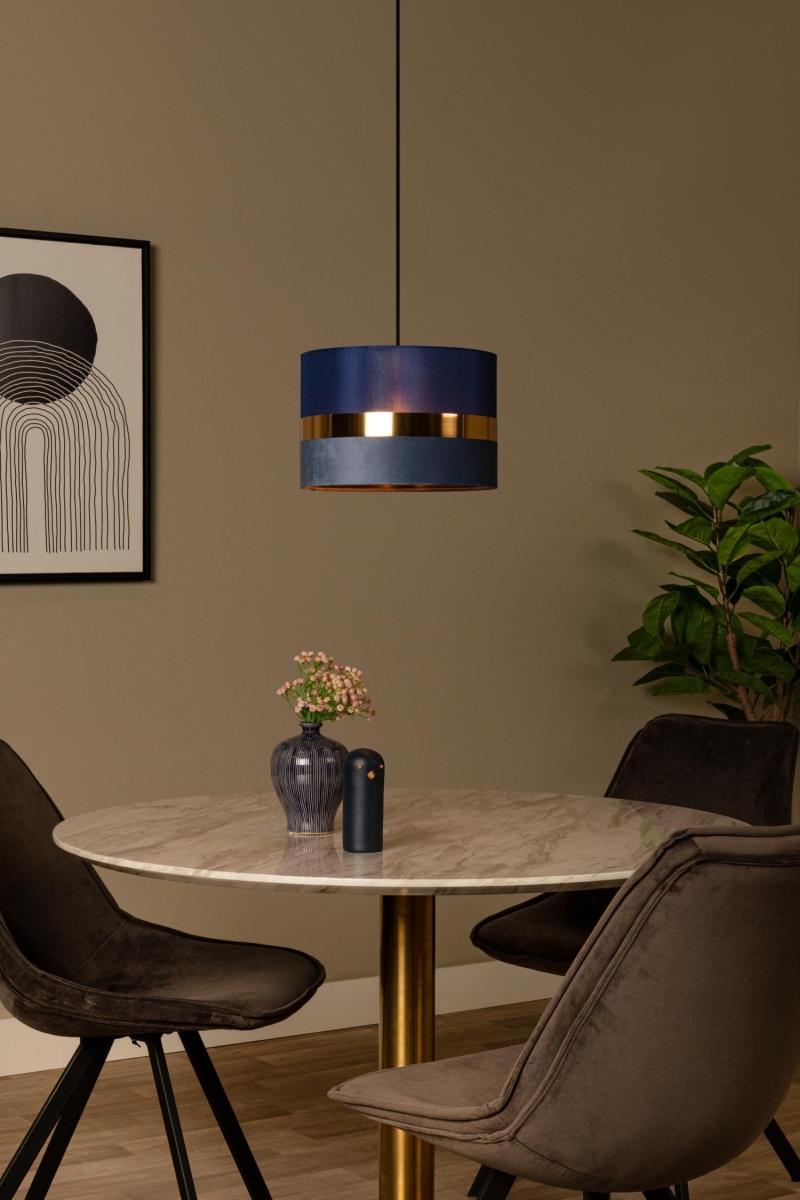 Lucide EXTRAVAGANZA TUSSE - Závesné svietidlo - 1xE27 - Modré